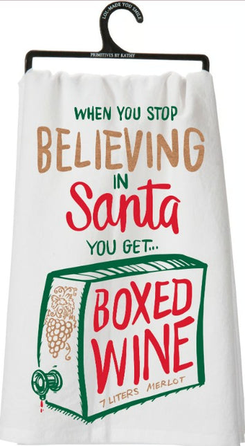 Kitchen Towel Boxed Wine