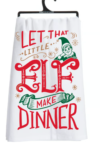 Little Elf Kitchen Towel