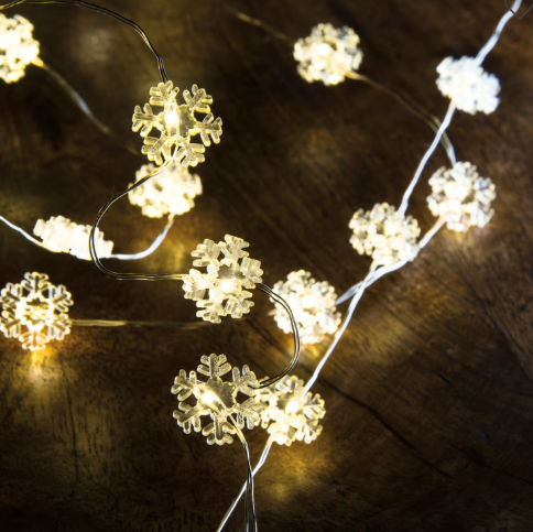 Snowflake Wire Lights