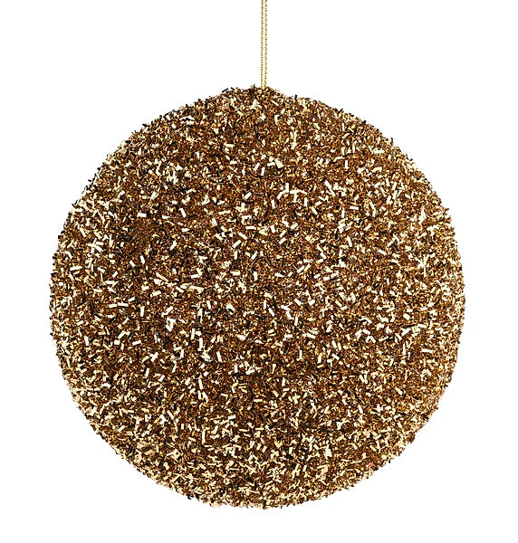 6"Dia V Cut Foil Glitter Ball