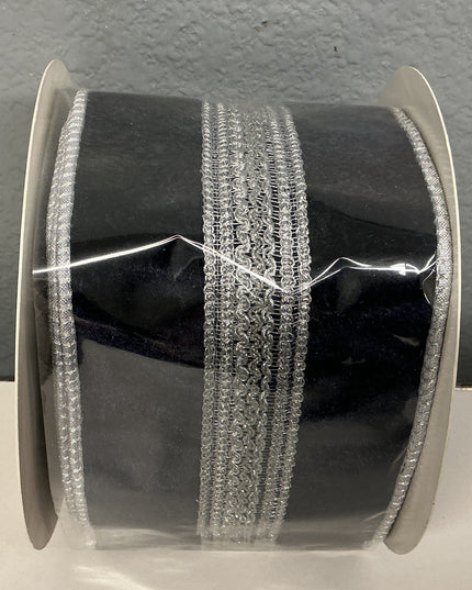 Blue Velvet Ribbon 5 yards