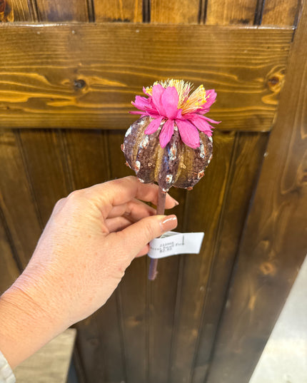 Faux Blooming Cactus Stems