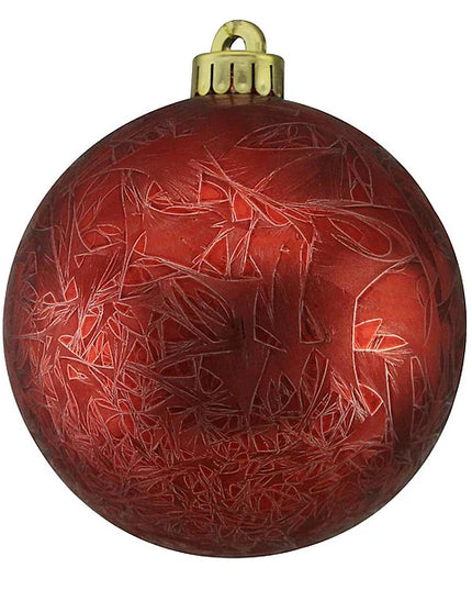 150mm Feather Smooth Ball Ornament