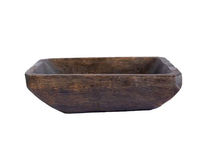 16"Lx12.75"W Paulowina Rectangular Bowl