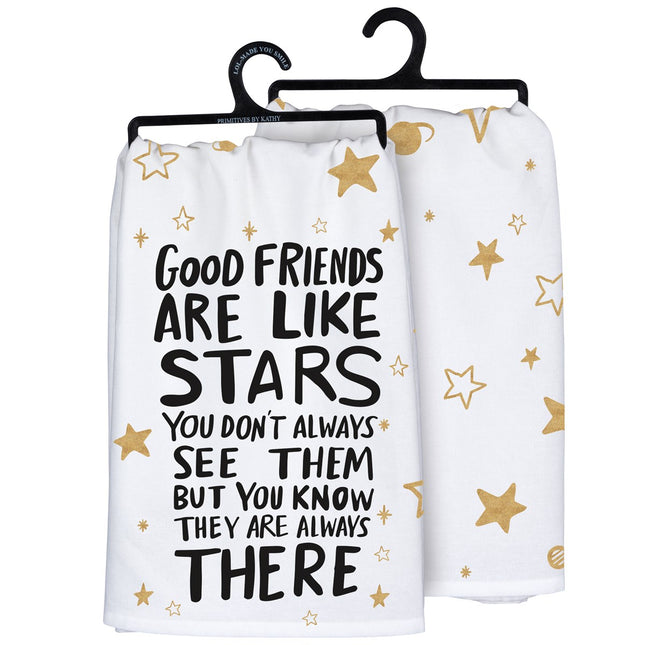 Kitchen Towel - Friends are Like Stars image 0