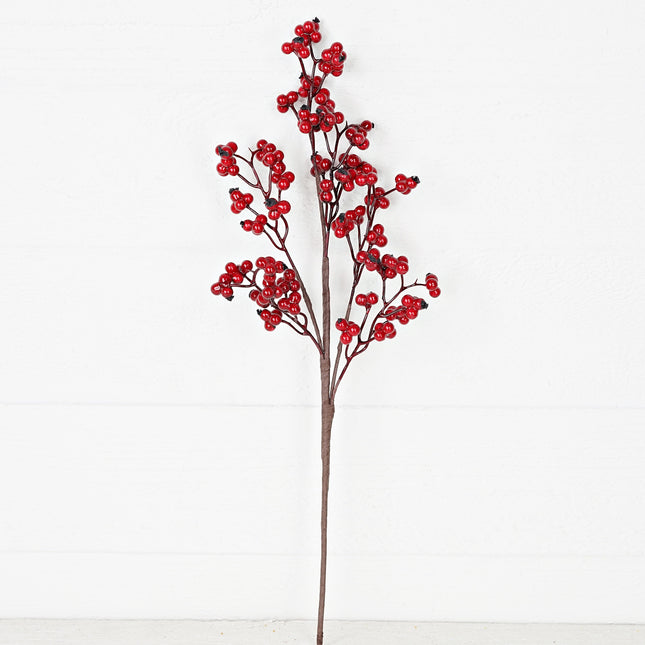 20in Spray-Red pepper berries