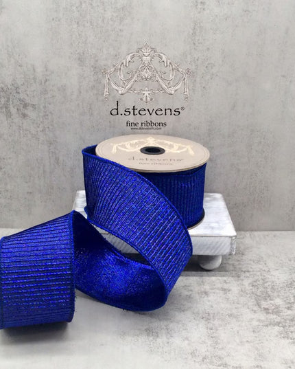 2.5"x 10yds pleated lame