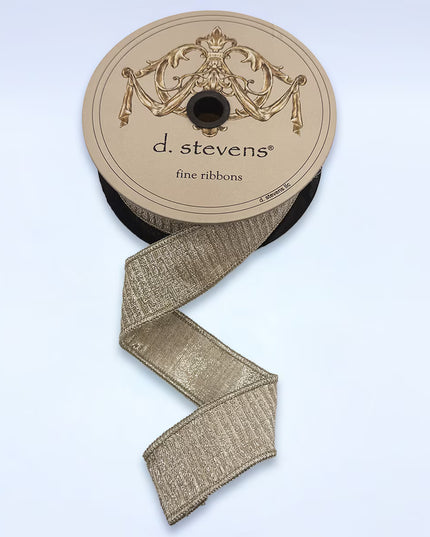 1.5"x 10yds pleated lame