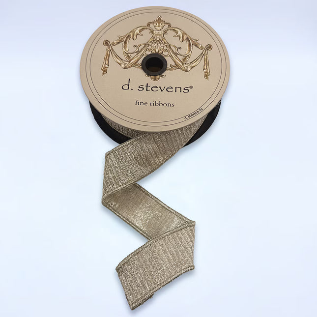 1.5"x 10yds pleated lame