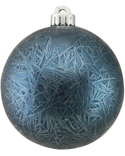 120mm Feather Smooth Ball Ornament