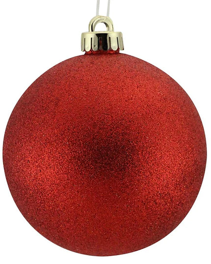 150mm Glittered Ball Ornament