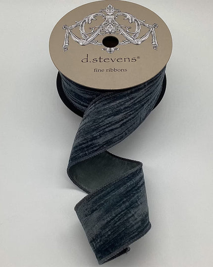 2.5" x 10yds velvet vintage chic satin back