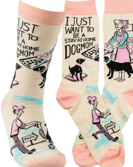 Socks Dog Mom