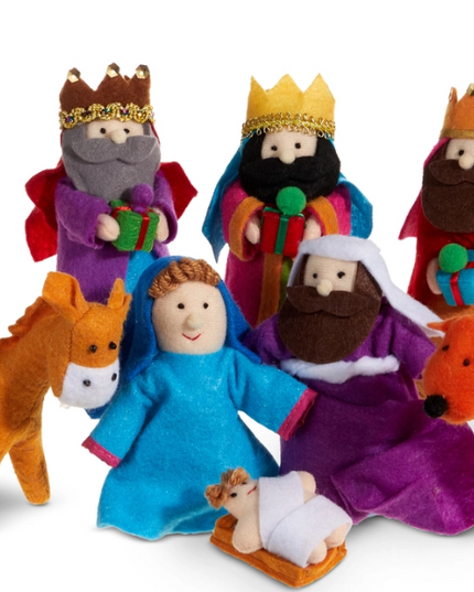 Felt Nativity Scene