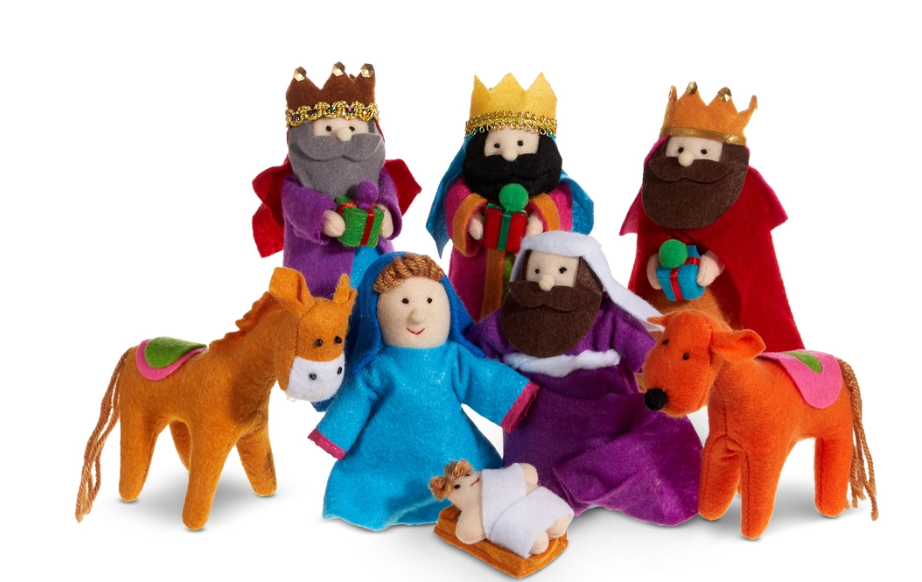 Felt Nativity Scene