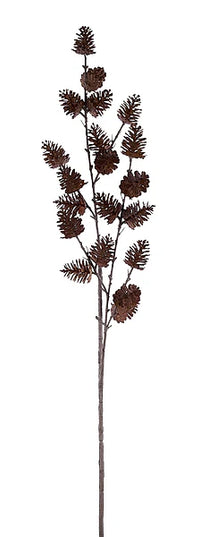 48"L Norway Pinecone Branch