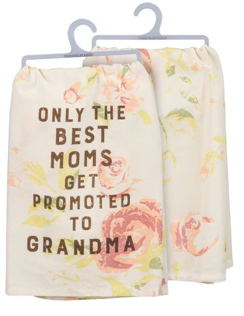 Promoted To Grandma Kitchen Towel