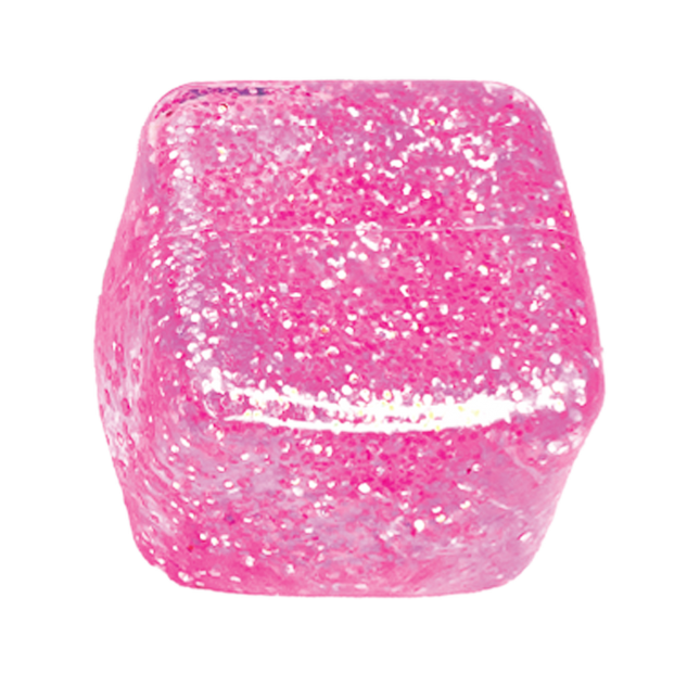 Fun Doh Glow in the Dark Squishy Sparkle Cube