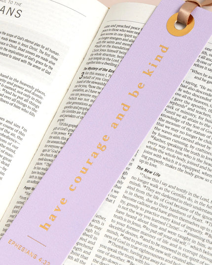 Have Courage And Be Kind Scripture Bookmark