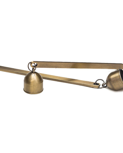 Antique Brass Bell Snuffer