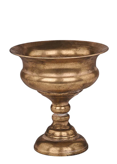 10"H x 9.5"Dia Waterproof Tin Compote