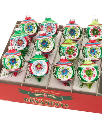 Holiday Spendor 12 count Decorated Reflector Rounds