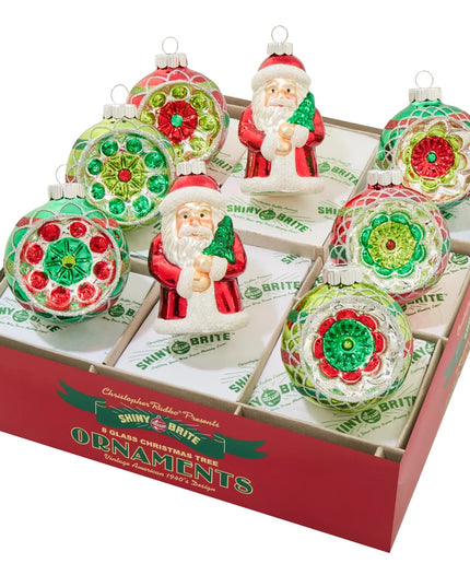 Holiday Spendor 8 Count Figures & Reflector Rounds