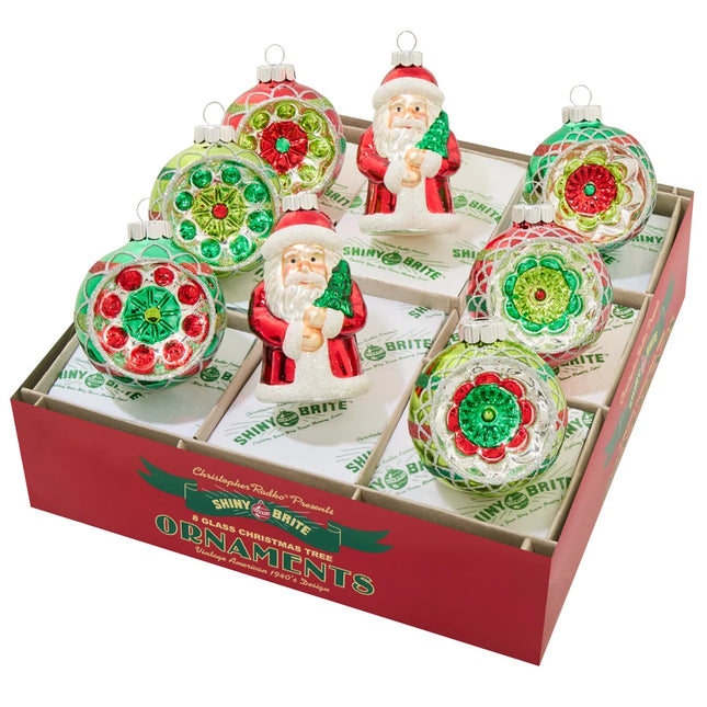 Holiday Spendor 8 Count Figures & Reflector Rounds