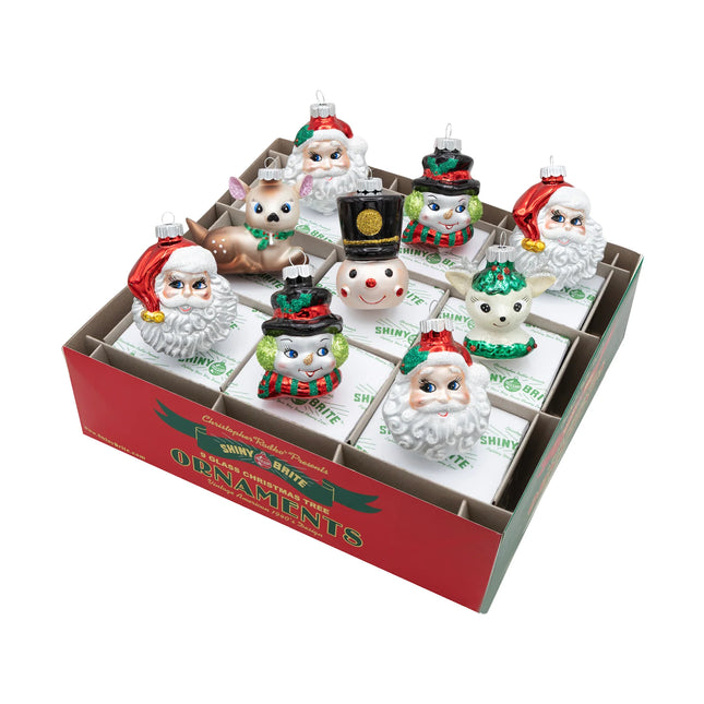 HOLIDAY SPLENDOR 9 COUNT 2.5" FIGURES