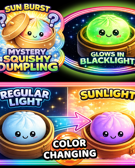 Fun Doh Color-Changing Dumpling Squishy Toy
