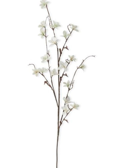White Magnolia Blossom Spray