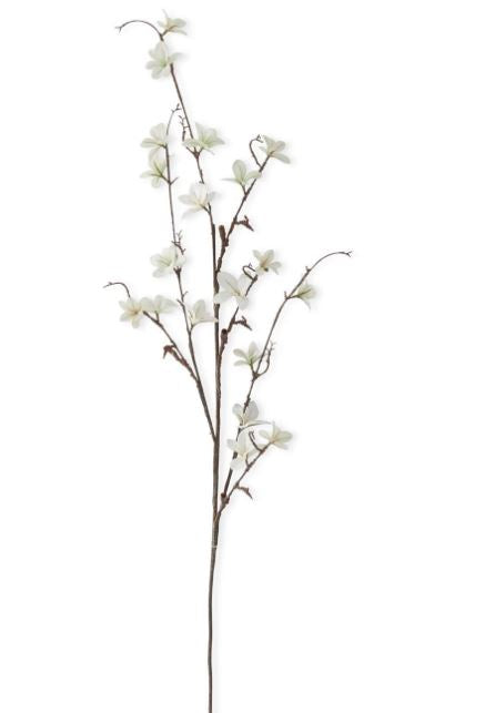 White Magnolia Blossom Spray