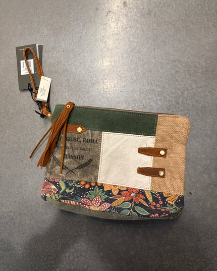 Boulangerie Floral Trim Pouch by Myra