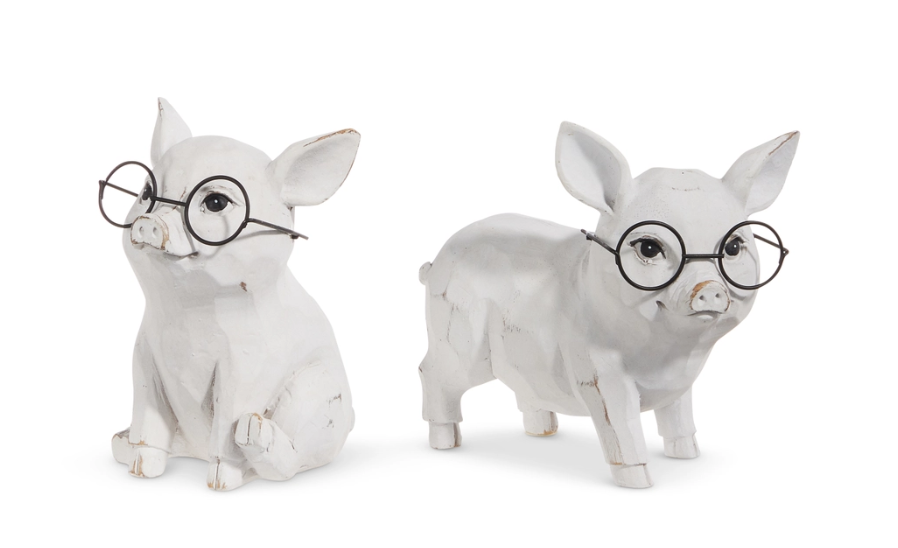 Pig with Glasses 5"