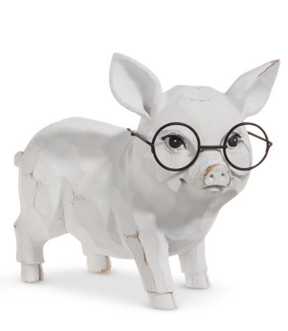 Pig with Glasses 5"