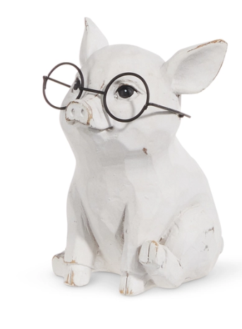Pig with Glasses 5"