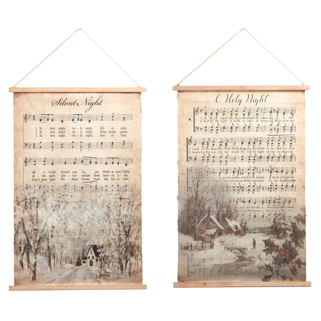 42.75" Music Sheets Hanging Tapestry