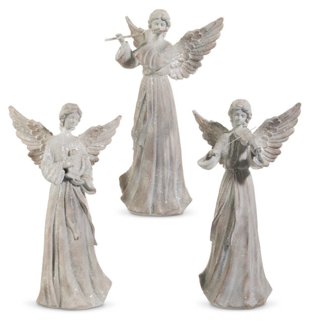 18" Angel with Instrument