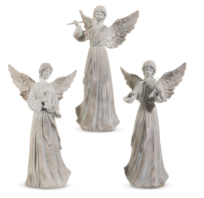 18" Angel with Instrument