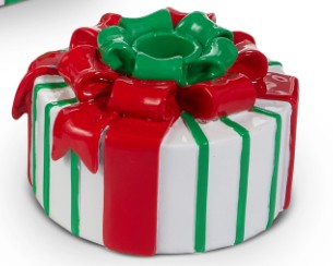 5" Present Candle Holder (Assorted Styles)