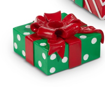5" Present Candle Holder (Assorted Styles)