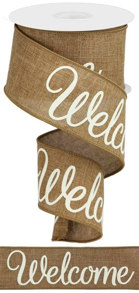 2.5" x 10yd Welcome On Royal image 0