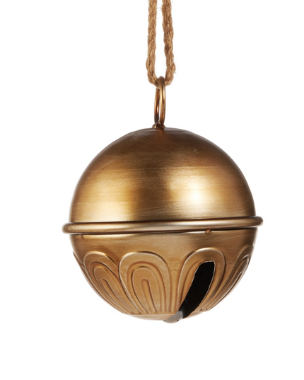 7" Gold Sleigh Bell