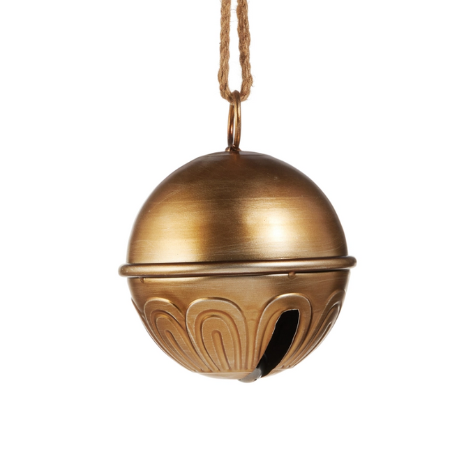 7" Gold Sleigh Bell