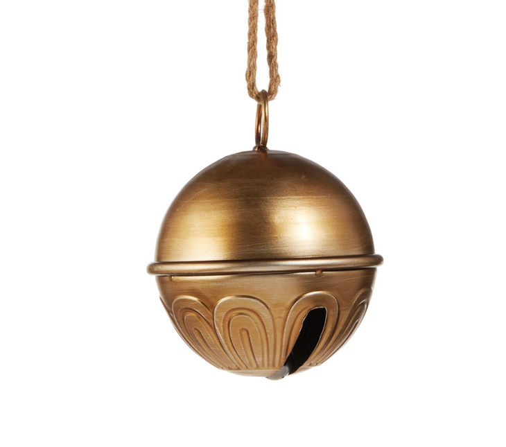 7" Gold Sleigh Bell