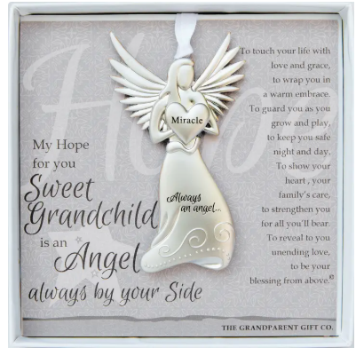 Sweet Grandchild Angel Ornament