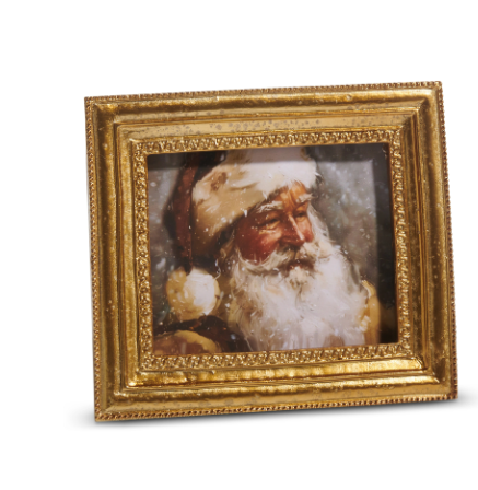 6" Gilded Christmas Framed Art (Assorted)