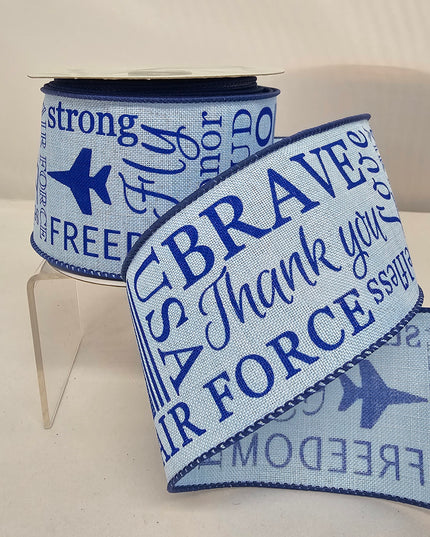 2.5"x10Y Air Force Service Ribbon image 0