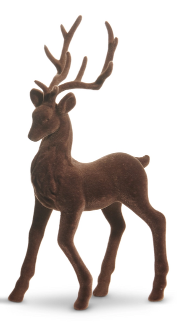 Brown Flocked Deer