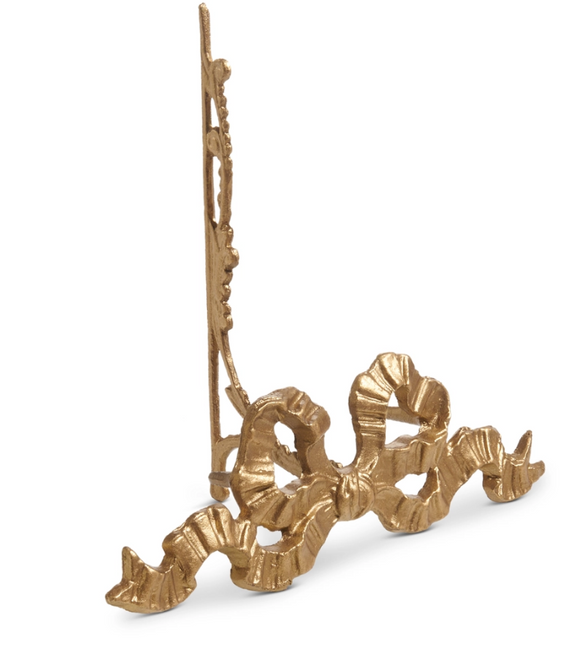 10" Gold Bow Easel